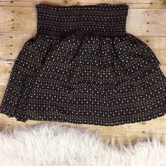 Chiffon elastic waist Skirt - Picture 3 of 4